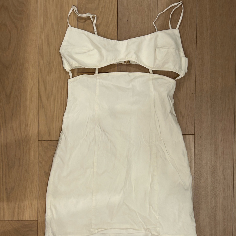 Zara Cream Mini Dress